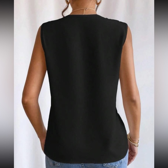 Luxe V neck blouse - Picture 3 of 15